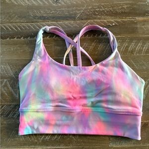 lululemon athletica Pastel Tie-Dye Sports Bra